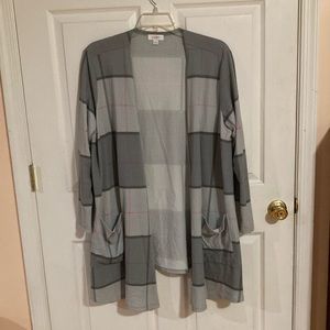 Plaid LulaRoe Caroline Cardigan